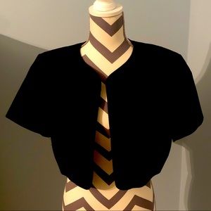 Tahari Cropped Shrug